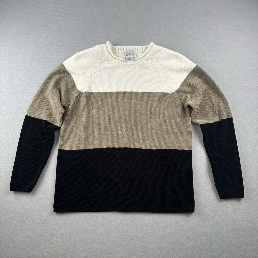 Christopher Banks Women's M Cozy Comfort Multicolor Sweater Casual